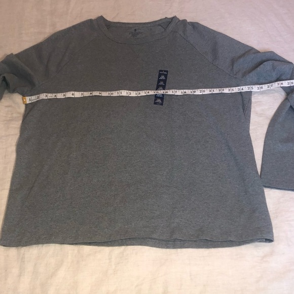 Stafford Tailored Culture Super Soft Long Sleeve Sleepwear Shirt Gray Men’s XXL - Picture 5 of 12
